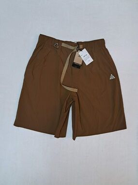 Nike ACG Orb Weaver Shorts Men's - LARGE - UV Repel Mosswood Brown